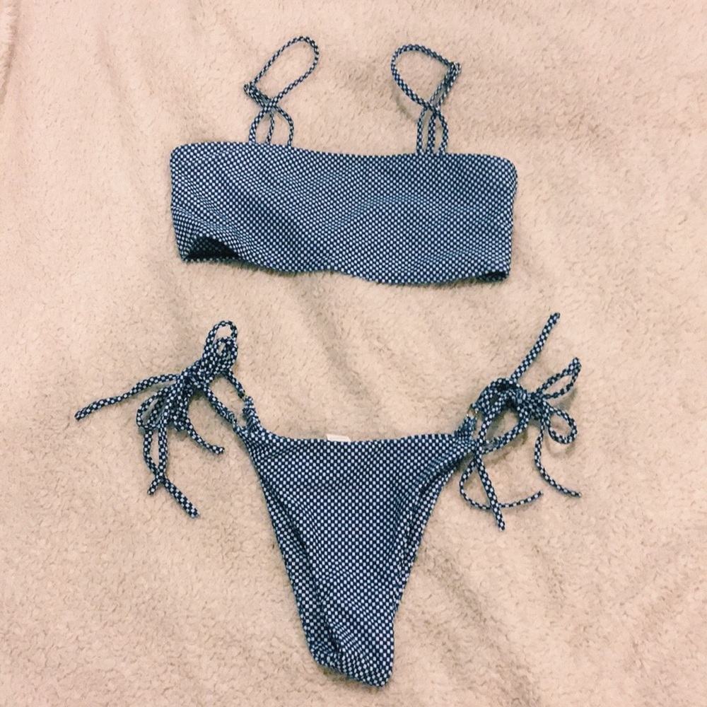 Checkered Bikini Set